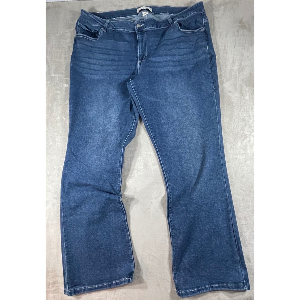 Cato EST 1946 Denim Jeans Women 22W Blue Curvy Bootcut Stretch Classic Casual